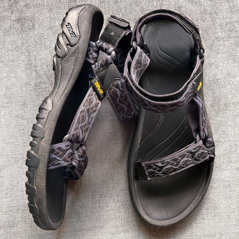 TEVA Men's Hurricane XLT2 Sport Sandals Size 11 Black Waterproof Hiking Active - Picture 4 of 11